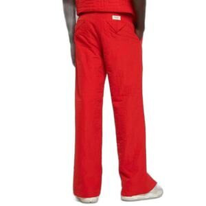 HONOR THE GIFT Men's H Quilted Pants, Relaxed Baggy/Orange, 38 (NWT)